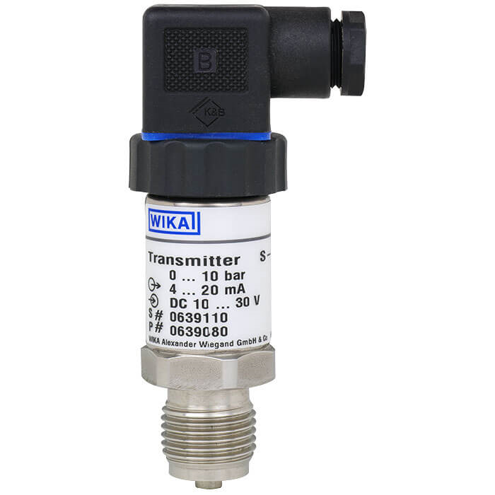 4 to 20mA DC Output 7/16-20 SAE Male Pressure Transmitter 0 to 300 psi 
